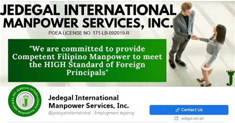 Jedegal International Manpower Services .